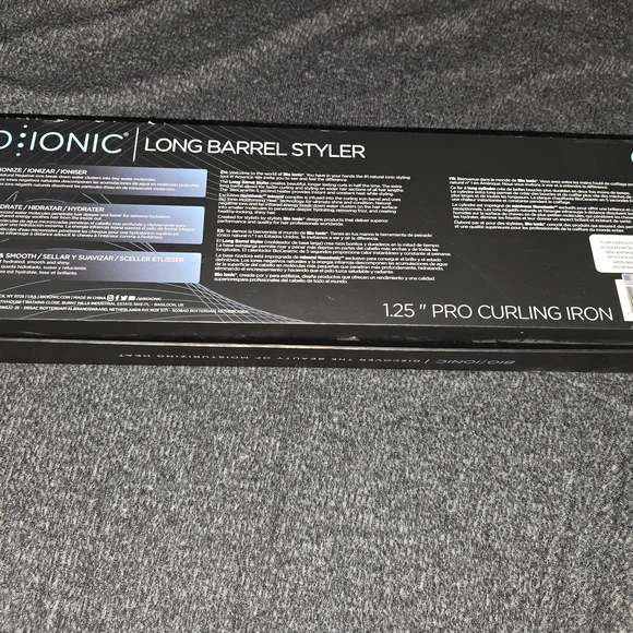 Bio Ionic Black Pro Curling Iron - Picture 2 of 7